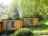 Family-friendly bungalows at youth hostel Larochette